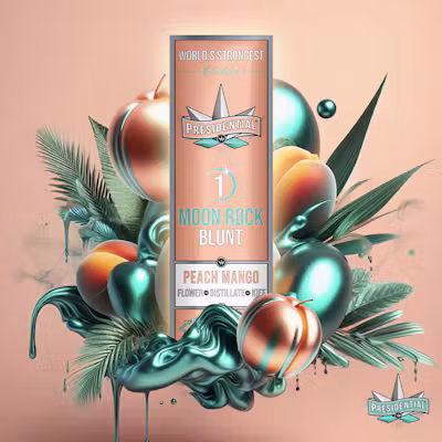 Peach Mango | Moon Rock Infused Blunt | 1.5g