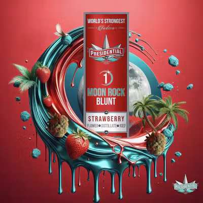 Strawberry | Moon Rock Infused Blunt | 1.5g