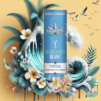 Tropical | Moon Rock Infused Blunt | 1.5g
