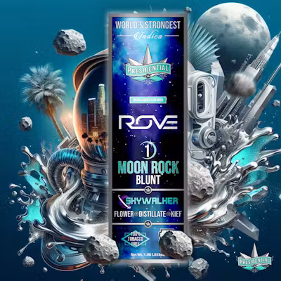 Presidential x Rove | Skywalker | Moon Rock Infused Blunt | 1.5g