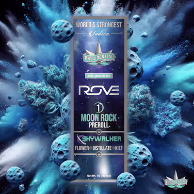 Presidential x Rove | Skywalker | Moon Rock Infused Joint | 1g