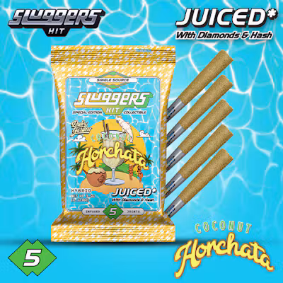 Sluggers x Dubz Garden - Infused Prerolls - 3.5g 5pk - Coconut Horchata