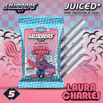 Sluggers - Infused Preroll - 3.5g 5pk - Laura Charles