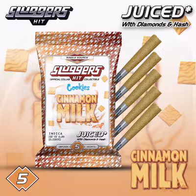 Sluggers - Infused Preroll - 3.5g 5pk - Cinnamon Milk