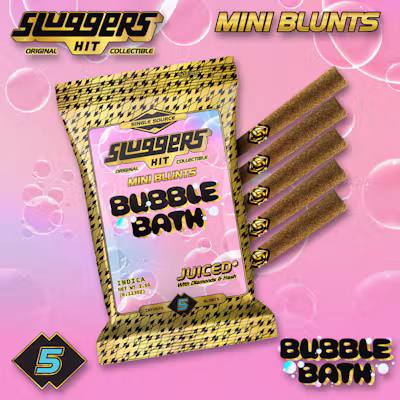 Sluggers - Infused Mini Blunts - 3.5g 5pk - Bubble Bath