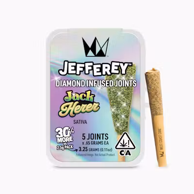 Jack Herer - Jefferey Infused Joint .65g 5 Pack