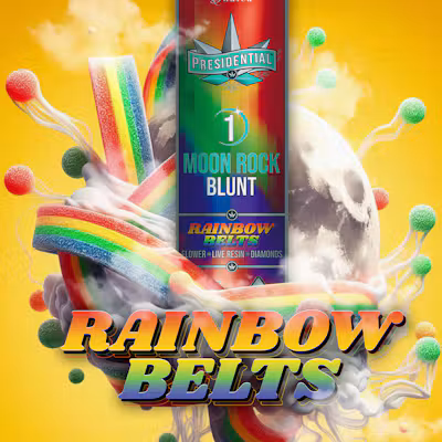 Rainbow Belts | Moon Rock Infused Blunt | 1.5g
