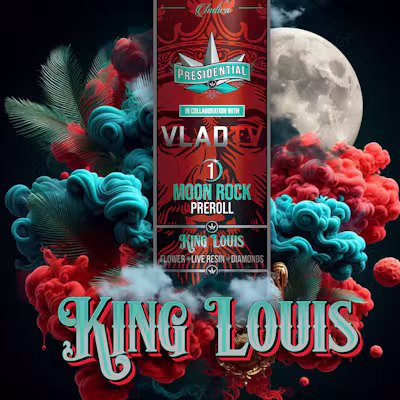 King Louis | Moon Rock Infused Joint | 1g