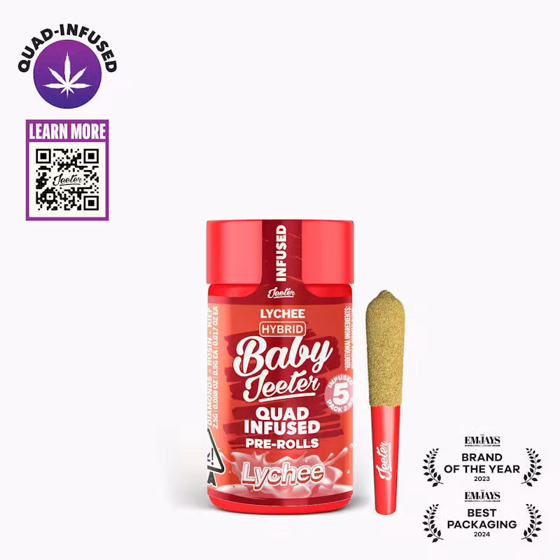 Baby Jeeter | Quad-Infused - Lychee