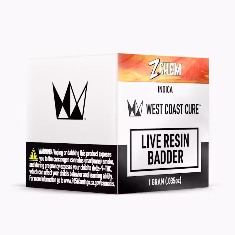 Z Chem - 1G Live Resin Badder
