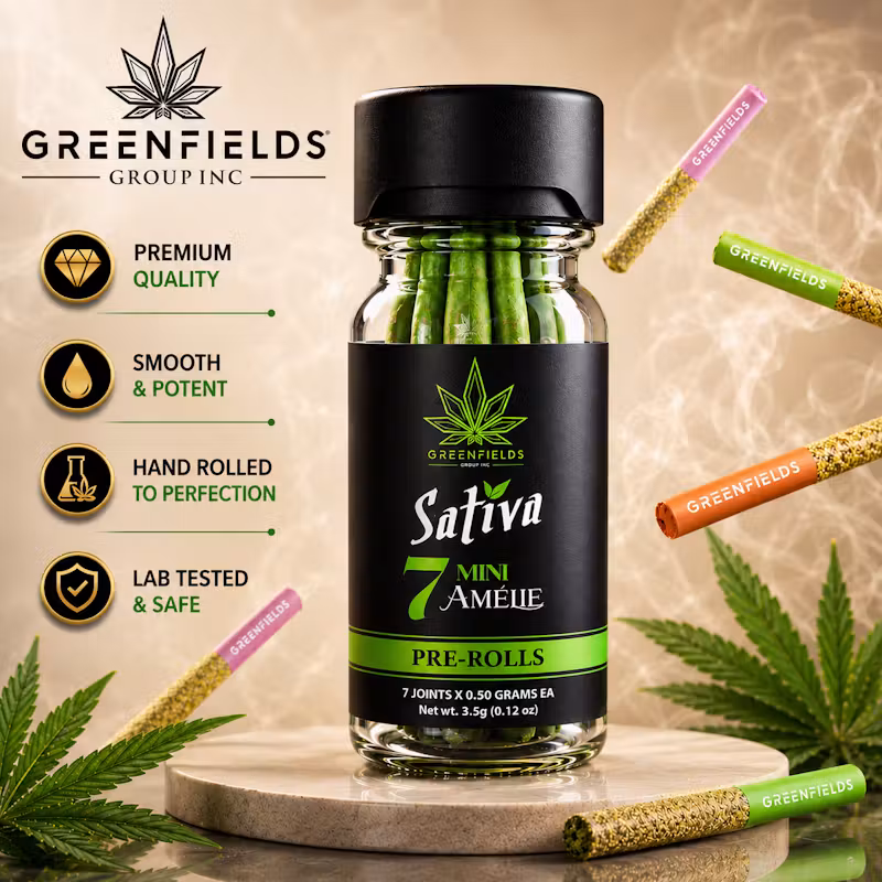 Candy Runtz - Mini Pre-Rolls | 7-Pack (3.5g) Sativa Premium Flower