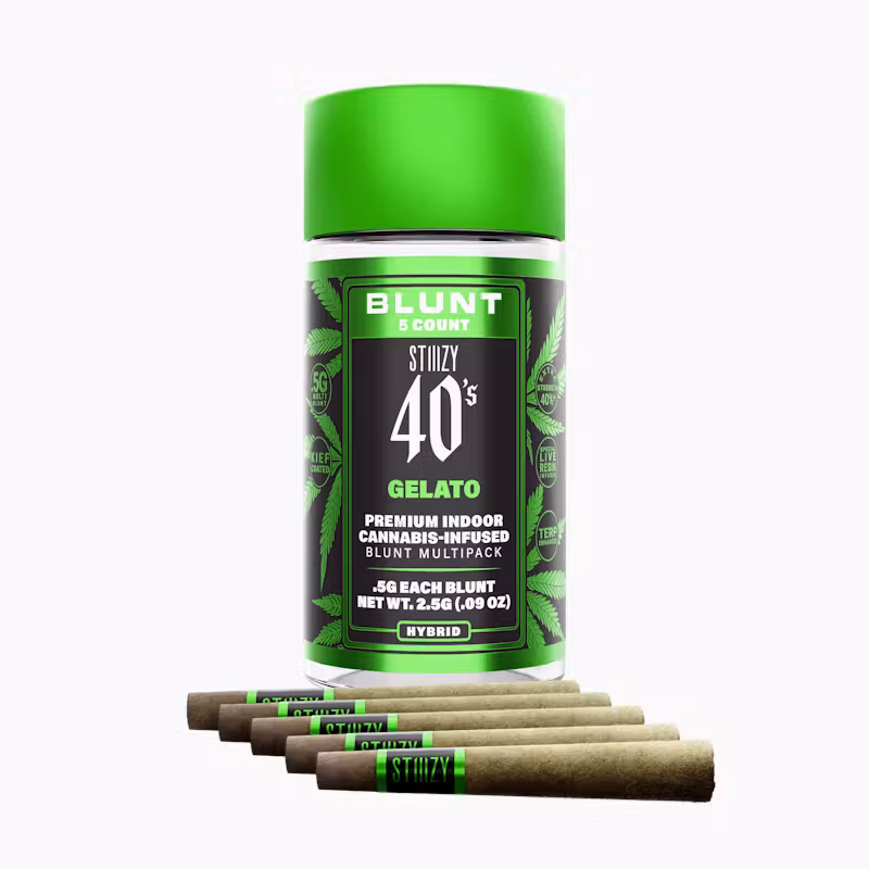 - GELATO - .5G 40's Infused Mini Blunt 5 Pack