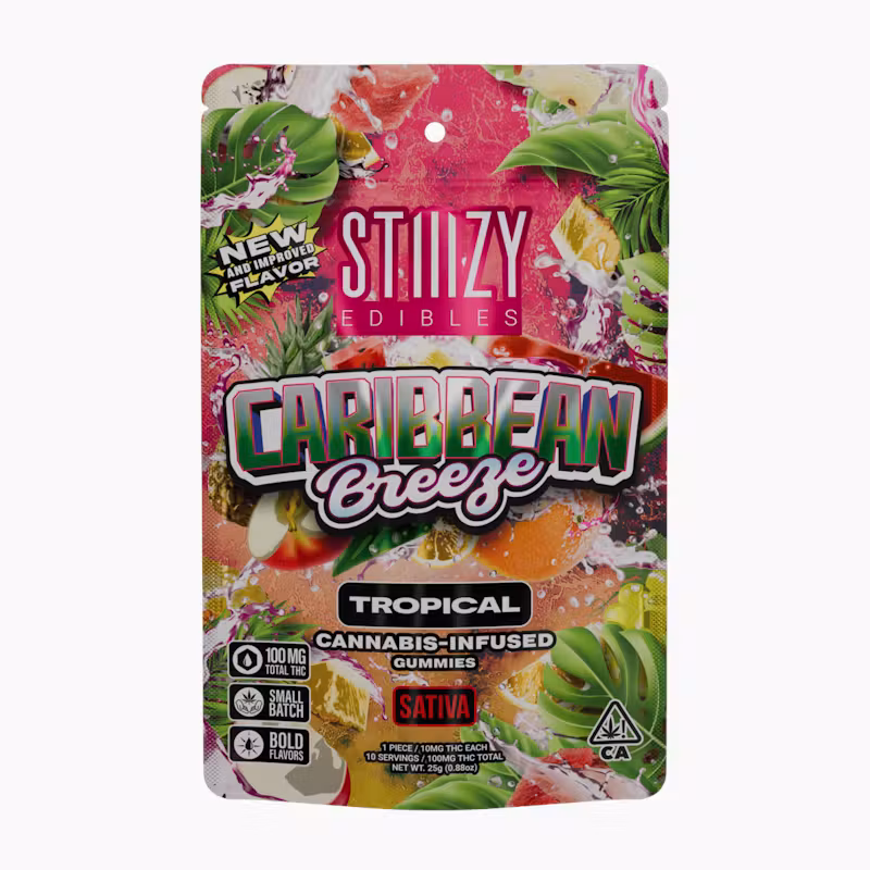 - CARIBBEAN BREEZE - 100MG TROPICAL EDIBLES