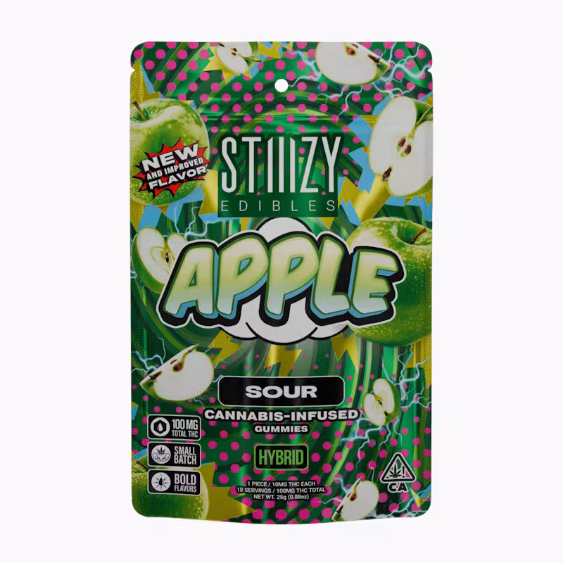 - APPLE - 100MG SOUR EDIBLES