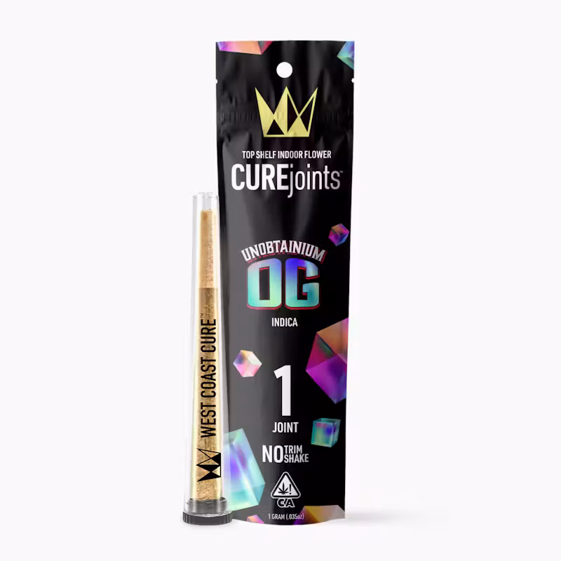 Unobtainium OG - Top Shelf CUREjoint 1g