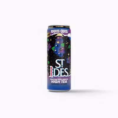 Nighttime Berry Hibiscus High Tea 5:1 | Non-Carbon | 100mg THC | 12 fl oz