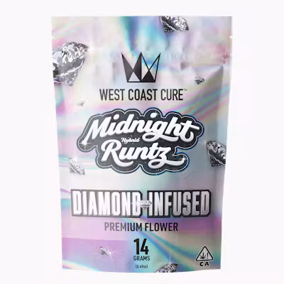Midnight Runtz - 14G Diamond Infused Premium Flower