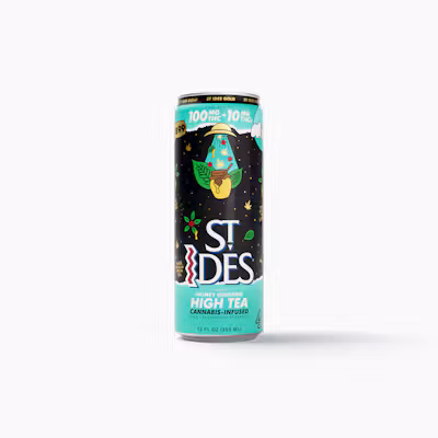 Honey Ginseng High Tea | Non-Carbonated | THC:THCv 100mg:10mg | 12 fl oz