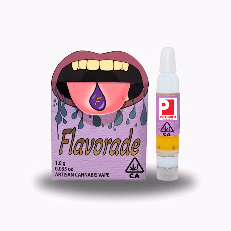 Flavorade x Preferred Gardens | Purple Icee | Vape Cart | 1g