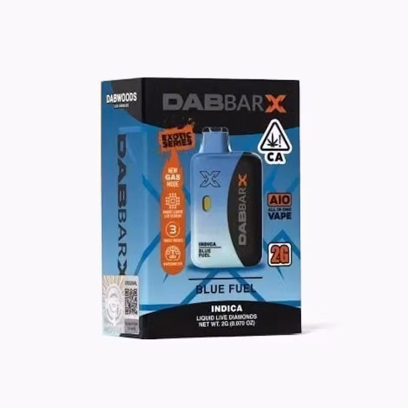VAPE - DABBAR 3.0 LIQUID LIVE DIAMONDS BLUE FUEL 2G