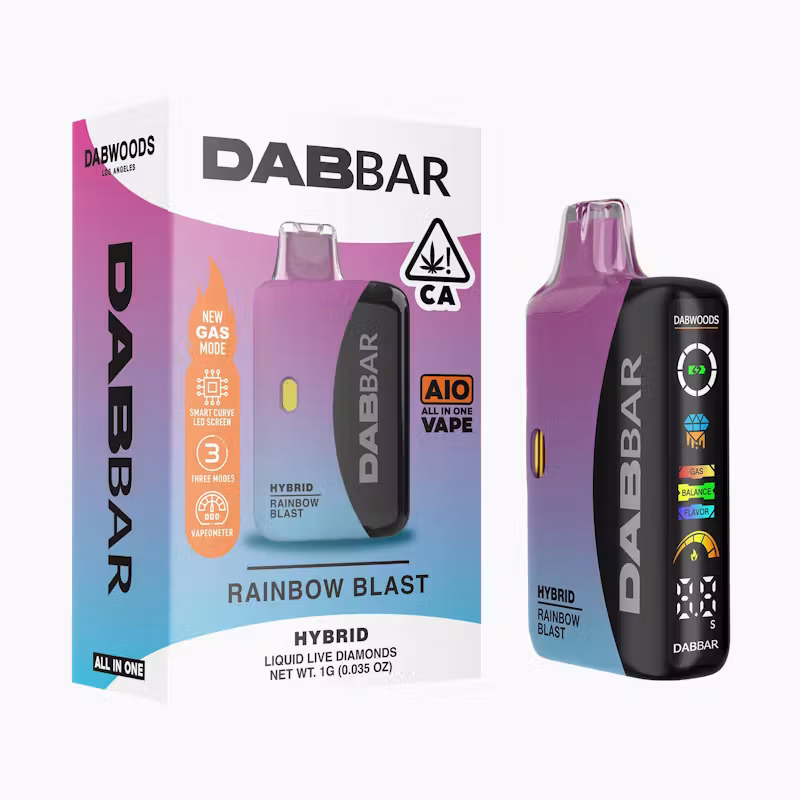 VAPE - DABBAR 3.0 LIQUID LIVE DIAMONDS RAINBOW BLAST 2G